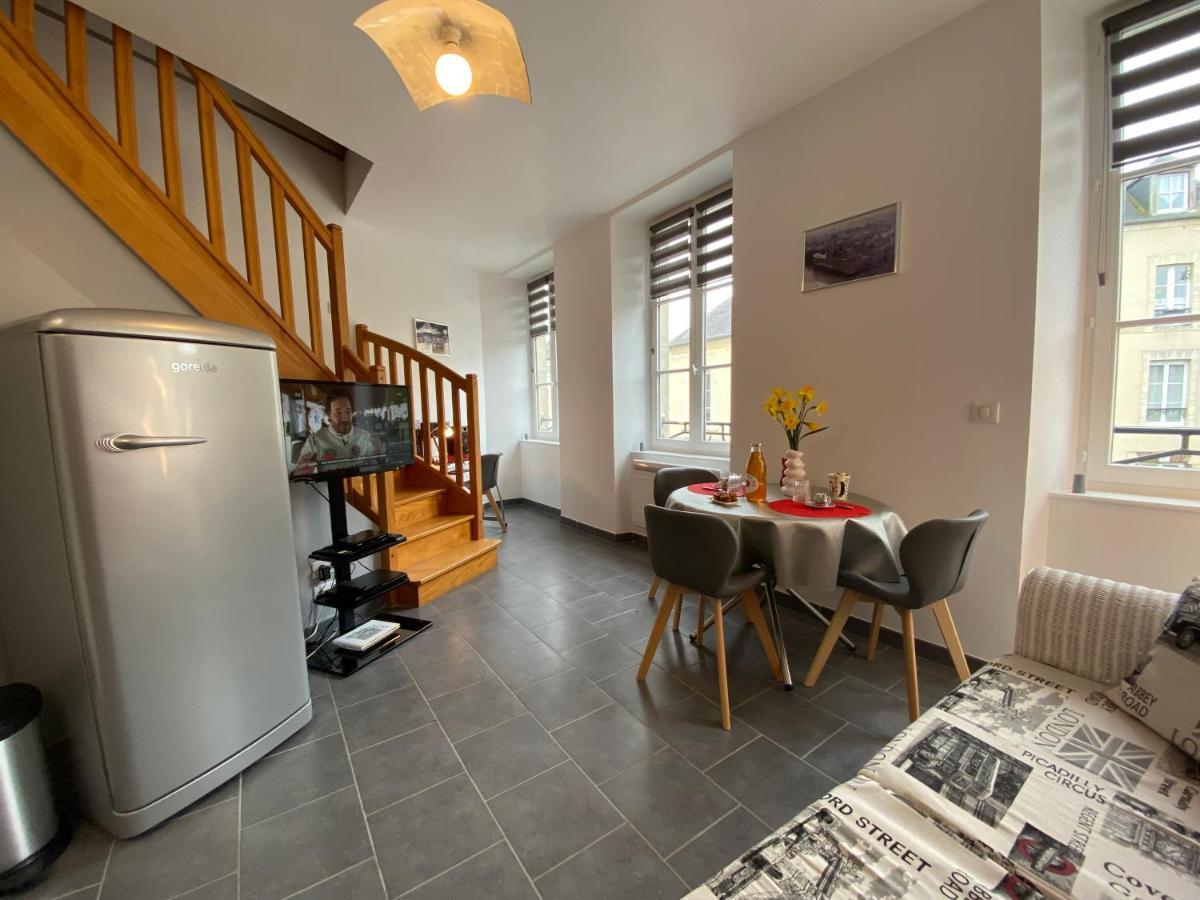 La Citadine Apartment Bayeux Bagian luar foto